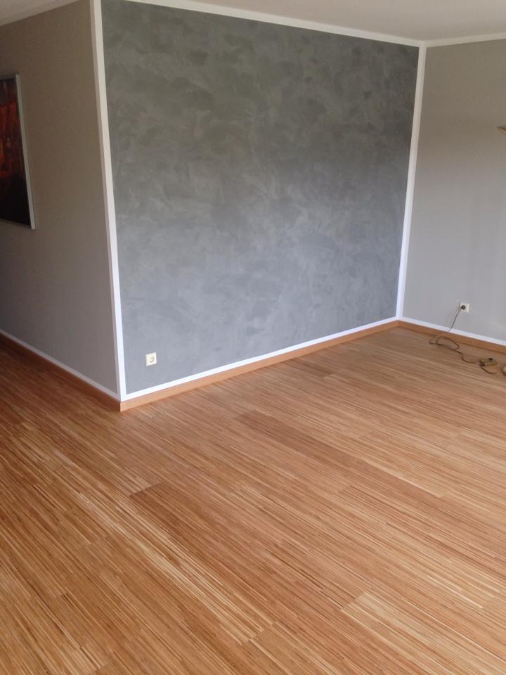 Wandspachtelung, frische Farben, neuer Parkettboden - alles mit Lohnkosten verbunden die sich prima absetzen lassen